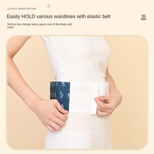 Patch de moxibustion auto-adhésif, fabricant, patch de vapeur d'armoise auto-chauffant pour le cou, la taille, le genou, les pieds, chauffe-corps - Product Image 3