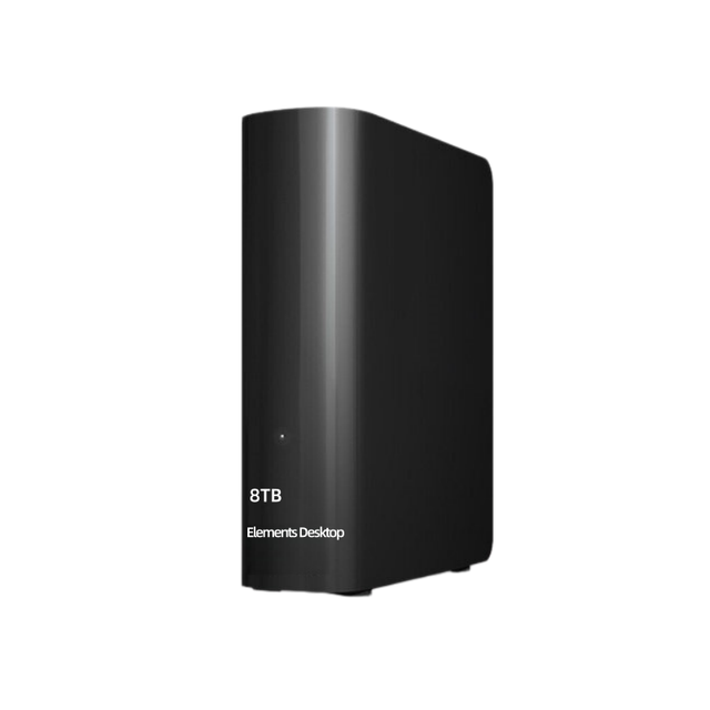 New 8TB Portable External Mechanical Hard Drive USB 3.0 Interface 3.5-inch Size High-speed Performance External Power Supply