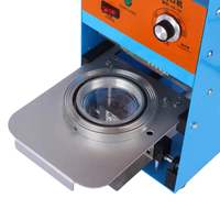 Machine à sceller les gobelets manuelle, best-seller, 220v/110v, 75 pièces/min, semi-automatique, pour les boutiques