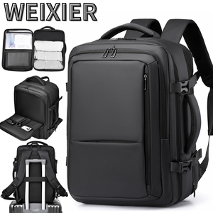 Zaino per Computer da 15 pollici impermeabile da uomo elegante e pratico per lavoro e viaggi - Product Image 1