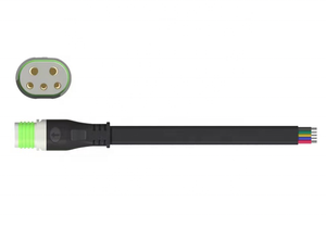 Cable de Cobre Recto Macho-Hembra de 2 y 3 Polos con Clasificación IP67 a Prueba de Agua, Carcasa de PVC, Alimentación para Equipos Eléctricos LED, <span class=keywords><strong>Omei</strong></span> 230V 5A/3A - Product Image 6