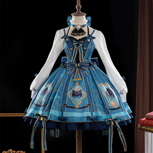 Disfraz de <span class=keywords><strong>Nilou</strong></span> de <span class=keywords><strong>Genshin</strong></span> <span class=keywords><strong>Impact</strong></span> de Alta Calidad para <span class=keywords><strong>Cosplay</strong></span>, Halloween, Carnaval y Fiestas - Product Image 1