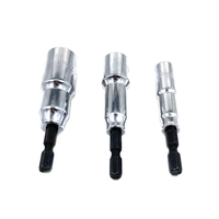 65mm 1/4 "Hex Driver Nut Setters Deep Impact douille Hex Bit douille d'entraînement