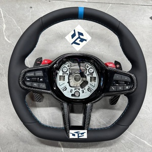 Volant en fibre de carbone personnalisé pour <span class=keywords><strong>BMW</strong></span> 2 3 4 5 6 Series G20 G29 G22 G26 G30 G31 G01 G02 G05 G06 G14 G15 G80 2018-2022 - Product Image 1