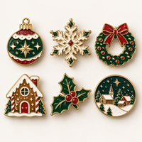 Broches de Noël personnalisées en émail pour fêtes de fin d'année, événements hivernaux, cadeaux et collectionneurs