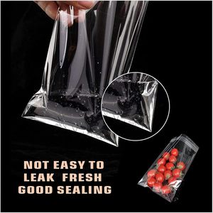 100 pcs 4" x 10" Long Clear Resealable Cellophane <b>Bags</b> Self Sealing Treat <b>Bags</b> Cookie <b>Bags</b> with Adhesive Flap Gift - Product Image 5