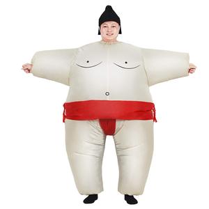 Mascotte de fête de carnaval d'Halloween Costume de lutteur de <span class=keywords><strong>sumo</strong></span> gonflable pour <span class=keywords><strong>homme</strong></span> avec fonction «Pick Me Up» Cadeau de Thanksgiving - Product Image 2