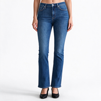 Jeans vierges coupe skinny, coupe classique, délavés style vintage, avec poches avant, en denim sergé, respirants, style rétro, pour le quotidien