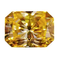최고 품질 실험실 성장 보석 돌 VVS 선명도 컬러 다이아몬드 CVD 자연 노란색 녹색 빛나는 컷 Moissanite 느슨한