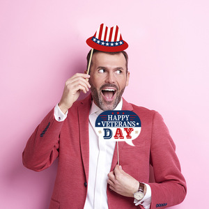 Accesorios para Fotos <span class=keywords><strong>del</strong></span> Día de la Independencia Americana <span class=keywords><strong>del</strong></span> <span class=keywords><strong>4</strong></span> de Julio, Divertidos Accesorios para Fotos <span class=keywords><strong>del</strong></span> <span class=keywords><strong>4</strong></span> de Julio para Decoraciones de Fiesta <span class=keywords><strong>del</strong></span> <span class=keywords><strong>4</strong></span> de Julio - Product Image 2
