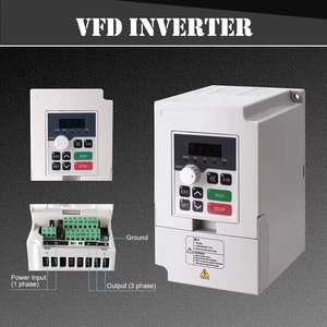 Kit de Motor de Husillo Refrigerado por Aire de Alta Velocidad de 2.2KW con Inversor VFD ER20 24000rpm para Máquina CNC Router, Grabado y Trabajos en Madera - Product Image 4