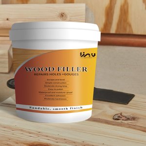 Stucco per Legno a Base d'Acqua, Bianco Beige, a Rapida Asciugatura, per Riparazioni di Mobili, 250g - Product Image 1