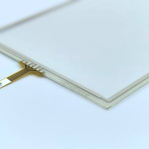 Écran tactile résistif de pouce 4 fils Écran tactile résistif de 5.7 pouces Verre tactile à 4 fils Structure en verre de film <span class=keywords><strong>ITO</strong></span> - Product Image 3