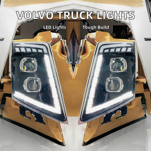 Per <span class=keywords><strong>Volvo</strong></span> Truck FH13 <span class=keywords><strong>FH16</strong></span> FM460 FH500 faro a LED 1 paia (LH + RH) nuovo OEM 21035637 21323106 21035638 21323108 lampada frontale - Product Image 2