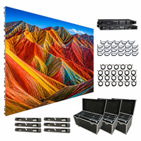 Écran LED mobile de location P1.9 P2 P2.6 P2.9 P3.9, conforme CE RoHS, intérieur/extérieur, HD, mur vidéo LED