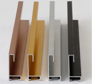Marco de 35 mm para Fotos, Espejos y Cuadros, para Montar en la Pared, Perfil de Aluminio Extruido, Color Oro Cepillado, Plata y Negro, Personalizable - Product Image 2
