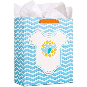 <b>Large</b> <b>Gift</b> <b>Bags</b> with Tissue Paper and Handles Eco-friendly Durable Lunch Shopping Holiday <b>Gift</b> <b>Bag</b> Durable Retail Paper <b>Bag</b> - Product Image 1
