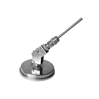 Stainless Steel Bimetal BBQ Thermometer IP65 Rated High Accuracy 1.6%F.S 12-36V DC Customizable Grill Oven Temperature Gauge