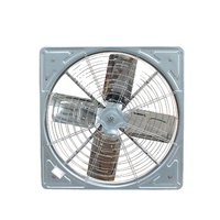 Ventilateur de ventilation suspendu pour bâtiment d'élevage, équipement agricole pour poulailler, ventilateur axial à entraînement direct