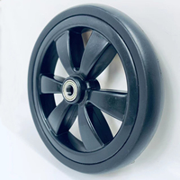 Roue de poussette en plastique EVA de 5 pouces pour poussette bébé