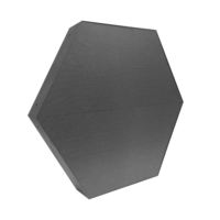 Écran LED hexagonal de qualité professionnelle, emballé dans un flight-case, pour les scènes de festivals de musique en intérieur