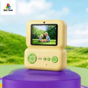 Appareil photo instantané pour enfants DLC 4800W HD avec double caméra, vidéo 1080P, impression couleur noir et blanc, coloriage disponible, impression en un clic - Product Image 2