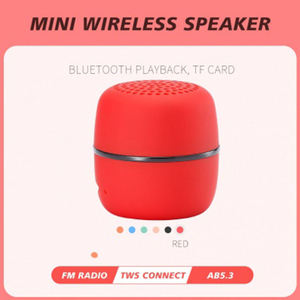 Haut-parleurs Bluetooth compacts sans fil pour l'extérieur, mini haut-parleur Bluetooth portable stéréo pour l'extérieur - Product Image 3