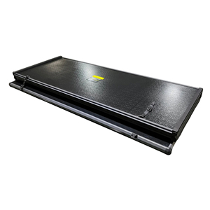 Cubierta Rígida Plegable de 4 Piezas para Dodge RAM 1500 2500 3500, Cubierta de FRP/Aleación de Aluminio, Plegable en Cuatro Partes - Product Image 4