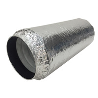Conduite d'air flexible isolée par aluminium de ventilation pour le système de la CAHT de climatisation