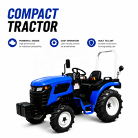Mini Tractor 4x4 de Alta Calidad de 25hp en Venta, Tractores Agrícolas Pequeños Chinos