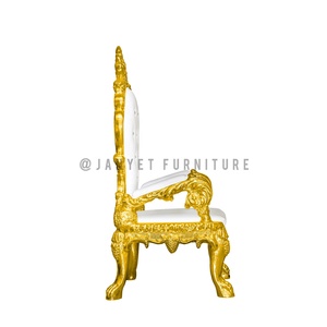Location d'événement royal de haute qualité King Accoudoir <span class=keywords><strong>Trone</strong></span> <span class=keywords><strong>Chaise</strong></span> <span class=keywords><strong>Chaise</strong></span> de trône de mariage - Product Image 4