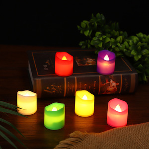 Lãng Mạn Cross-Biên Giới <span class=keywords><strong>LED</strong></span> Nến Điện Tử Ánh Sáng Sóng Mô Phỏng Ấm Nhựa Ánh Sáng Ban Đêm Cho Nhà Sinh Nhật Bên Di Chuyển Bấc - Product Image 4