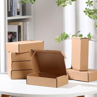 Caja de Regalo de Cartón Kraft Multicolor de Doble Cara, Resistente, Fabricada con Materiales Reciclados Ecológicos Negros Personalizables
