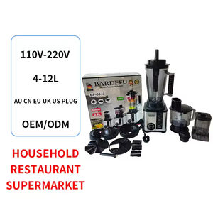 8 in 1 Industrial <b>Blender</b> Machine with 4L Stainless Steel Container 9500W Motor Ideal for High Volume Demands - Product Image 2