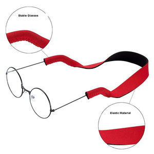 Sangle de lunettes de soleil en néoprène et polyester, cadeau promotionnel, support de lunettes, bande de sport - Product Image 4