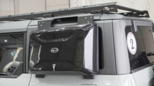 Porte-bagages de toit de voiture YUHANG convient pour Ford Bronco 2021-2023 4Dr 2Dr étuis à bagages latéraux durs boîte de rangement latérale plate-forme de toit - Product Image 3
