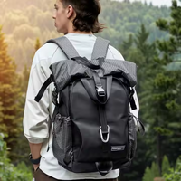 Top sacs à roulettes Sports de plein air sac à dos à fermeture éclair pour hommes extensible voyage sac à dos pour ordinateur portable étanche hommes sac décontracté