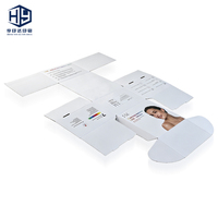 Scatola Personalizzata in Cartone Ondulato con LED per Prodotti per la Cura dei Capelli, Scatola in Cartone Riciclato per Strumenti di Acconciatura da Salone di Bellezza con Logo