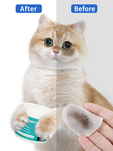 Huisdier Oog Doekjes Huisdier Oogverzorging Doekjes Natte Reiniging Voor Het Verwijderen Van Honden Kat Traanvlekken - Product Image 3