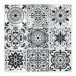 Carreaux muraux marocains faits main tendance à forte adhérence pour supermarchés et projets DIY – Autocollants muraux - Product Image 1