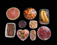 Film alimentaire brillant jetable en PE avec ouverture élastique, épaissi, pour la restauration, la cuisine, le réfrigérateur, la conservation des aliments à la maison