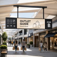 Alışveriş Merkezi Girişi Çift Ekranlı Çift Taraflı Uzatılmış Bar LCD Ekran Asılı Reklam Dijital Tabela WiFi Android İç Mekan