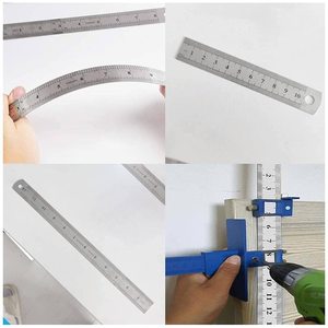 Nhiệm Vụ Nặng Nề 13 Quy Tắc 6 "* 1/2" * 0.5Mm Linh Hoạt Thép Không Gỉ Chrome Kim Loại Cai Trị 1 Chrome 13 New Zealand Tiêu Chuẩn Cho Công Nghiệp - Product Image 3