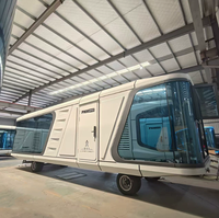 Maison conteneur modulaire Luban de 40 pieds avec technologie intelligente, isolation énergétique, pour appartement ou hôtel, en acier