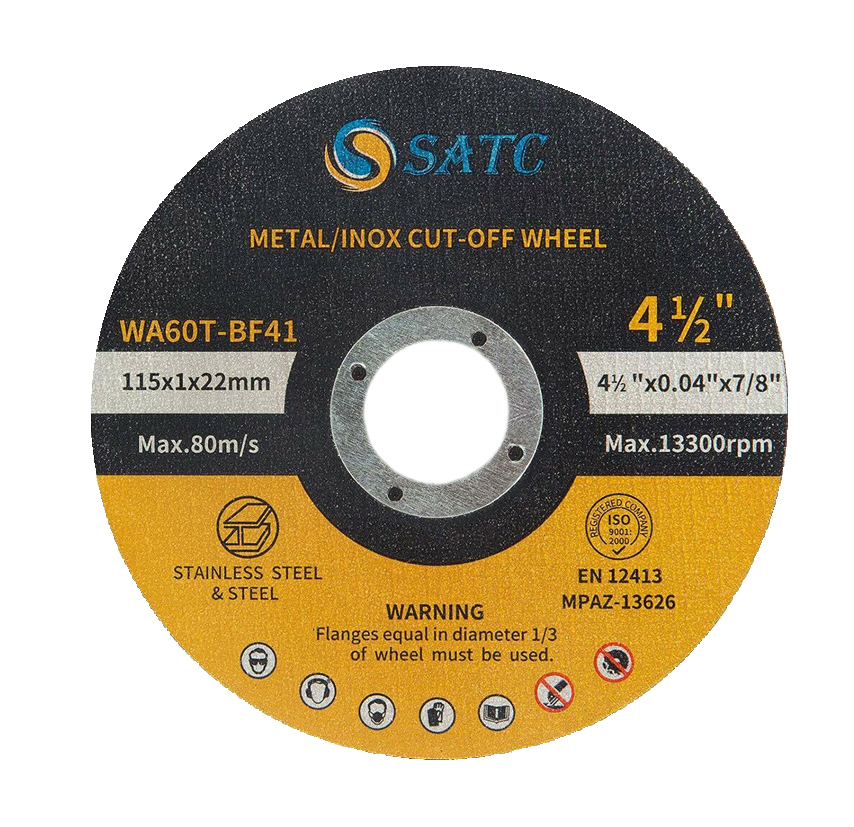 SATC 50 Pack Cut Off Wheels 4-1/2" Metal & Stainless Steel Angle Grinder Cutting Disc