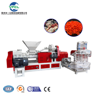 Machine de granulation de plastique usagé à vis simple, équipement de pelletisation haute efficacité à vendre