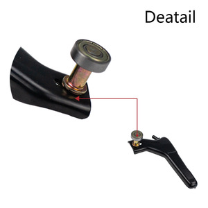 Rouleau de porte 68310-26040 en acier, roulement fluide, pour Hiace, porte centrale droite, poulie supérieure - Product Image 2