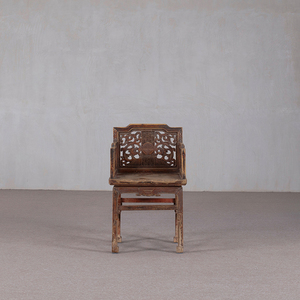 Chaise individuelle en bois massif de style antique, sculptée à la main avec un <span class=keywords><strong>dragon</strong></span> et un symbole de longévité, respectueuse de l'environnement, de style chinois traditionnel - Product Image 4