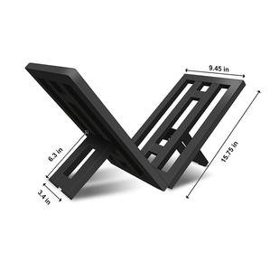 Stile moderno in acciaio legna da ardere portaoggetti impermeabile in ferro metallo porta tronchi <span class=keywords><strong>per</strong></span> camini e accessori - Product Image 2