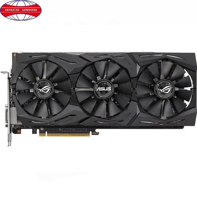 New in Stock for ASUS Radeon RX Vega 64 8GB ROG STRIX GAMING OC HBM2 2048bit Graphics Card